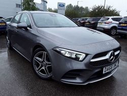 Grey Used 2018 Mercedes A180 AMG line Hatchback | £15,995 (Fair price)