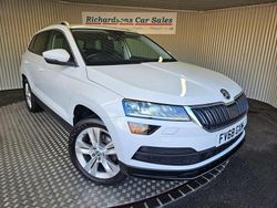 White Used 2018 Skoda Karoq SE L SUV | £11,500 (Good price)