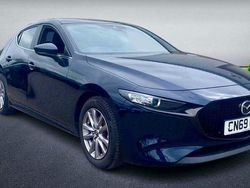 Blue Used 2019 Mazda 3 Hatchback | £13,950 (Fair price)
