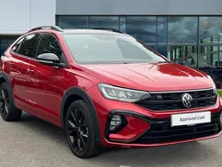 Kings red premium metallic black Used 2024 VW Taigo R-line SUV | £23,149 (Fair price)