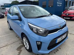 Blue Used 2018 Kia Picanto 2 Hatchback | £8,495 (Fair price)