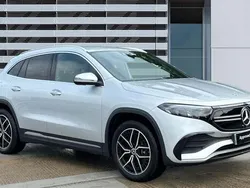 Silver Used 2023 Mercedes EQA350 AMG Line Premium SUV | £29,603 (Fair price)