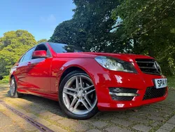 Red Used 2014 Mercedes C250 Sport Edition Sedan | £6,750 (Good price)