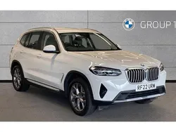 White Used 2022 BMW X3 xLine SUV | £33,450 (Super price)