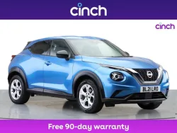 Blue Used 2021 Nissan Juke N-Connecta SUV | £12,449 (Fair price)