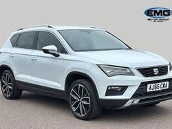White Used 2016 Seat Ateca 4Drive SUV | £10,795 (Fair price)