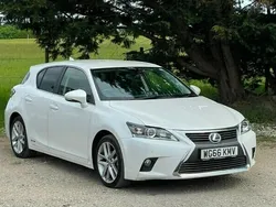 White Used 2017 Lexus CT200h Hatchback | £13,180 (Fair price)