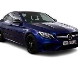 Blue Used 2016 Mercedes C63 AMG Premium Sedan | £26,900 (Fair price)