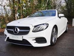 White Used 2018 Mercedes E300 AMG line Cabriolet | £20,600 (Good price)