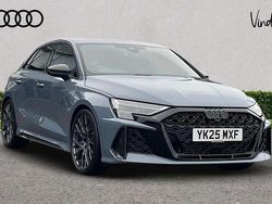 Grey Used 2025 Audi RS3 Sport Hatchback | £57,651 (Fair price)