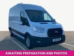 White Used 2021 Ford Transit Trend | £12,994 (Super price)