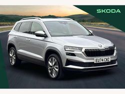 Brilliant silver Used 2024 Skoda Karoq SE L SUV | £24,095 (Fair price)