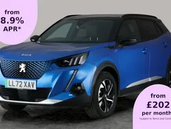 Blue Used 2022 Peugeot e-2008 GTi SUV | £14,606 (Fair price)