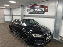 Black Used 2014 Audi A3 Cabriolet S-Line Cabriolet | £7,295 (Fair price)