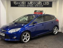Blue Used 2014 Ford Focus Titanium X Hatchback | £3,495 (Fair price)