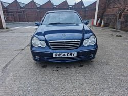 Blue Used 2005 Mercedes C180 Avantgarde Sedan | £999 (Good price)