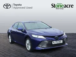 Blue Used 2020 Toyota Camry Sedan | £21,000 (Fair price)