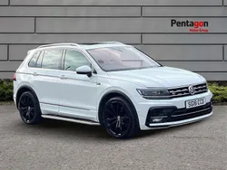White Used 2018 VW Tiguan R-line SUV | £20,899 (Good price)