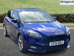 Blue Used 2015 Ford Focus ST Hatchback | £7,750 (Good price)