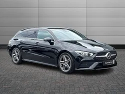 Black Used 2021 Mercedes CLA200 Shooting Brake AMG line Estate | £21,295 (Good price)