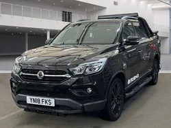 Panther black Used 2018 Ssangyong Musso Pickup | £16,990 (Expensive)