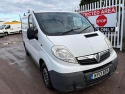 White Used 2013 Vauxhall Vivaro Van | £2,795 (Good price)