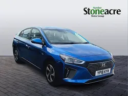 Blue Used 2018 Hyundai Ioniq Premium SE Sedan | £13,495 (Fair price)