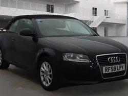 Black Used 2009 Audi A3 Cabriolet Cabriolet | £2,195 (A bit pricey)