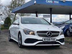 White Used 2018 Mercedes CLA200 Shooting Brake AMG line Estate | £11,495 (Fair price)