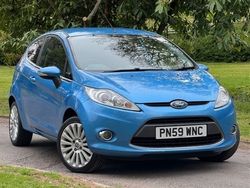 Blue Used 2009 Ford Fiesta Titanium Hatchback | £3,495 (Fair price)