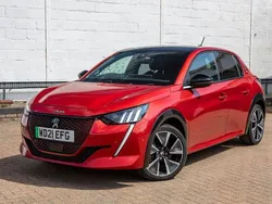 Red Used 2021 Peugeot e-208 Premium Hatchback | £11,250 (Fair price)