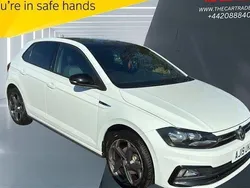 White Used 2019 VW Polo R-line Hatchback | £12,288 (Fair price)