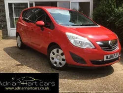Red Used 2011 Vauxhall Meriva MPV | £3,900 (Fair price)