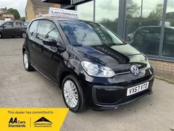 Black Used 2017 VW up! move up! Hatchback | £6,495 (Fair price)