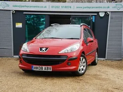 Red Used 2008 Peugeot 207 S Estate | £3,295 (Fair price)