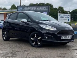 Black Used 2016 Ford Fiesta Zetec Hatchback | £5,295 (Fair price)