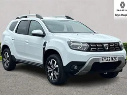 White Used 2022 Dacia Duster Prestige SUV | £12,719 (Fair price)