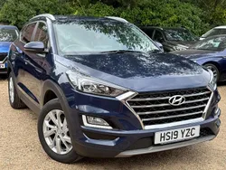 Blue Used 2019 Hyundai Tucson SE SUV | £12,490 (Fair price)