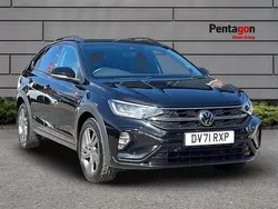 Black Used 2022 VW Taigo R-line SUV | £16,490 (Fair price)
