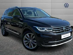 Black Used 2022 VW Tiguan Elegance SUV | £27,295 (Fair price)