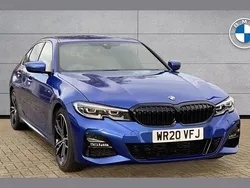 Blue Used 2020 BMW 320 M Sport Sedan | £22,555 (Fair price)