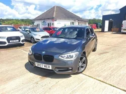 Grey Used 2014 BMW 118 Sport Line Hatchback | £5,495 (Fair price)