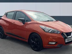 Orange Used 2018 Nissan Micra Acenta+ Hatchback | £8,694 (Fair price)