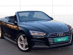 Black Used 2018 Audi A5 Cabriolet S-Line Cabriolet | £16,080 (Good price)
