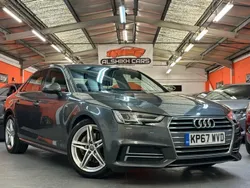 Grey Used 2017 Audi A4 S-Line Sedan | £12,995 (Fair price)