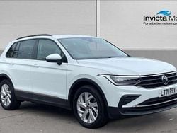 White Used 2021 VW Tiguan Life SUV | £18,000 (Good price)