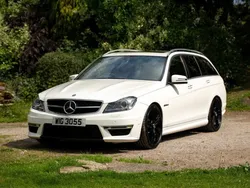 White Used 2022 Mercedes C63 AMG Estate | £19,995
