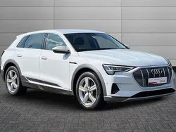 White Used 2020 Audi e-tron Advanced SUV | £18,795 (Fair price)