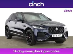 Blue Used 2021 Jaguar F-Pace R-Dynamic SUV | £26,749 (Good price)