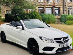 White Used 2013 Mercedes E250 AMG Cabriolet | £6,995 (A bit pricey)